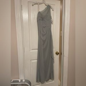 David’s bridal dress grey size medium